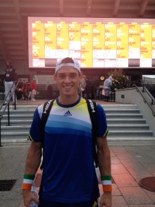 First time playing at Roland Garros!